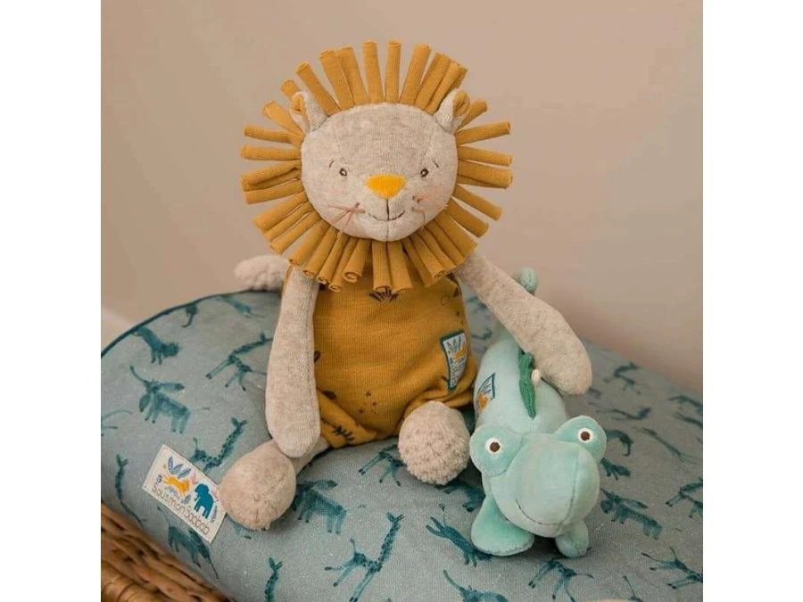 Moulin Roty 669041 - Poupée Musique Lion Sous Mon Baobab 4 Moulin Roty 669041 - Poupée Musique Lion Sous Mon Baobab – Image 2