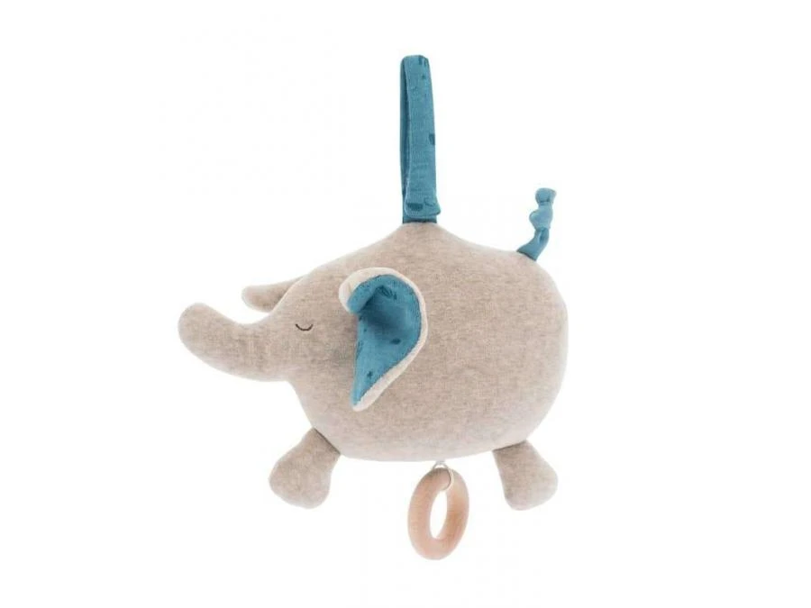 Moulin Roty 669057 - Poupée Musique éléphant Sous Mon Baobab 5 Moulin Roty 669057 - Poupée Musique éléphant Sous Mon Baobab – Image 3