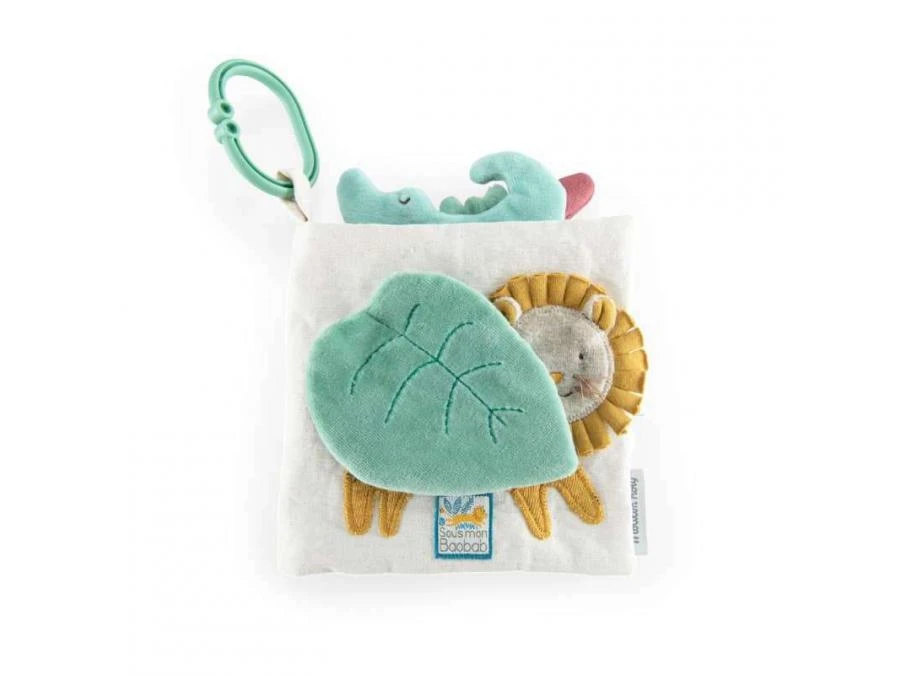 Moulin Roty 669082 - Livre Tissu D'activités Sous Mon Baobab 3 Moulin Roty 669082 - Livre Tissu D'activités Sous Mon Baobab