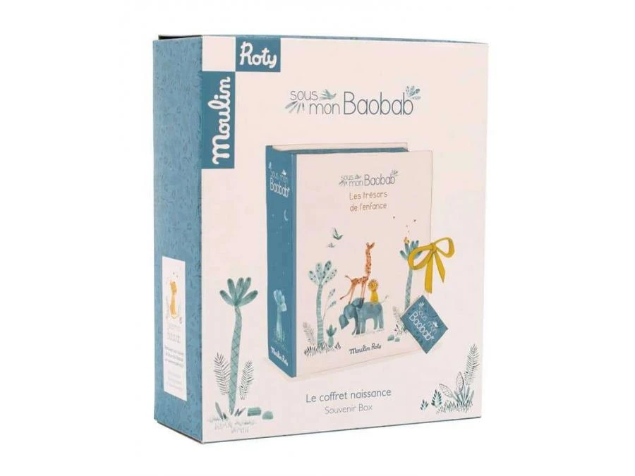 Moulin Roty 669107 - Coffret Naissance Sous Mon Baobab 6 Moulin Roty 669107 - Coffret Naissance Sous Mon Baobab – Image 4