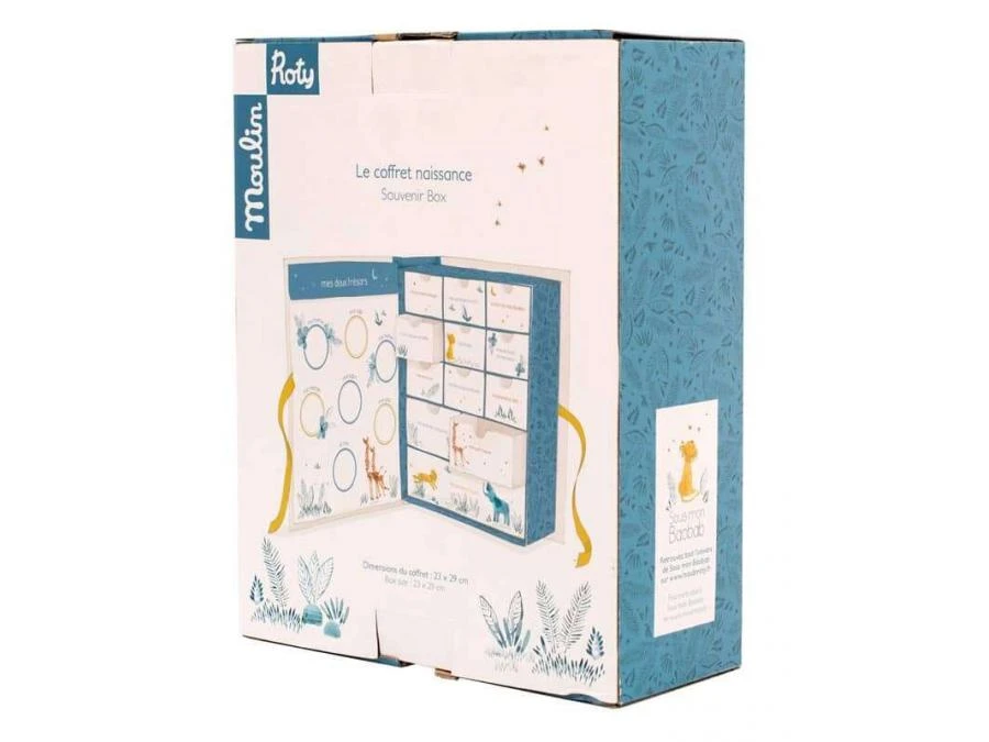 Moulin Roty 669107 - Coffret Naissance Sous Mon Baobab 7 Moulin Roty 669107 - Coffret Naissance Sous Mon Baobab – Image 5