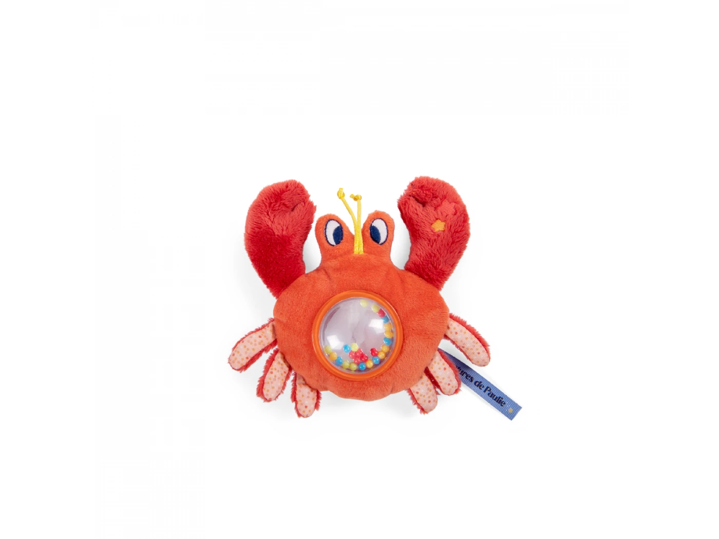 Moulin Roty 676005 - Hochet Billes Crabe Les Aventures De Paulie 3 Moulin Roty 676005 - Hochet Billes Crabe Les Aventures De Paulie