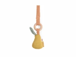 Moulin Roty 678007 - Hochet Anneau Bois Poire Trois Petits Lapins