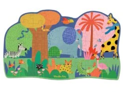 Moulin Roty 679441 - Puzzle Géant L'oasis Des Animaux (36 Pièces) Les Toupitis -Born To Be Kids moulin roty 679441 puzzle geant l oasis des animaux 36 pieces les toupitis 1400