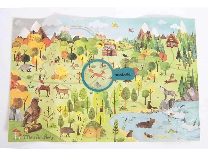 Moulin Roty 712410 - Puzzle De L'explorateur La Forêt (96 Pièces) Le Jardin Du Moulin 7 Moulin Roty 712410 - Puzzle De L'explorateur La Forêt (96 Pièces) Le Jardin Du Moulin – Image 5