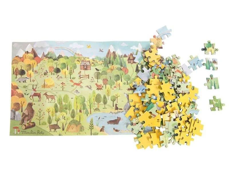 Moulin Roty 712410 - Puzzle De L'explorateur La Forêt (96 Pièces) Le Jardin Du Moulin 3 Moulin Roty 712410 - Puzzle De L'explorateur La Forêt (96 Pièces) Le Jardin Du Moulin