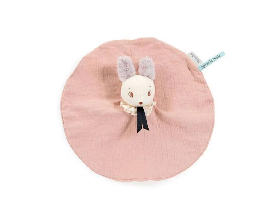Moulin Roty 715015 - Doudou Souris Rose Après La Pluie 4 Moulin Roty 715015 - Doudou Souris Rose Après La Pluie – Image 2