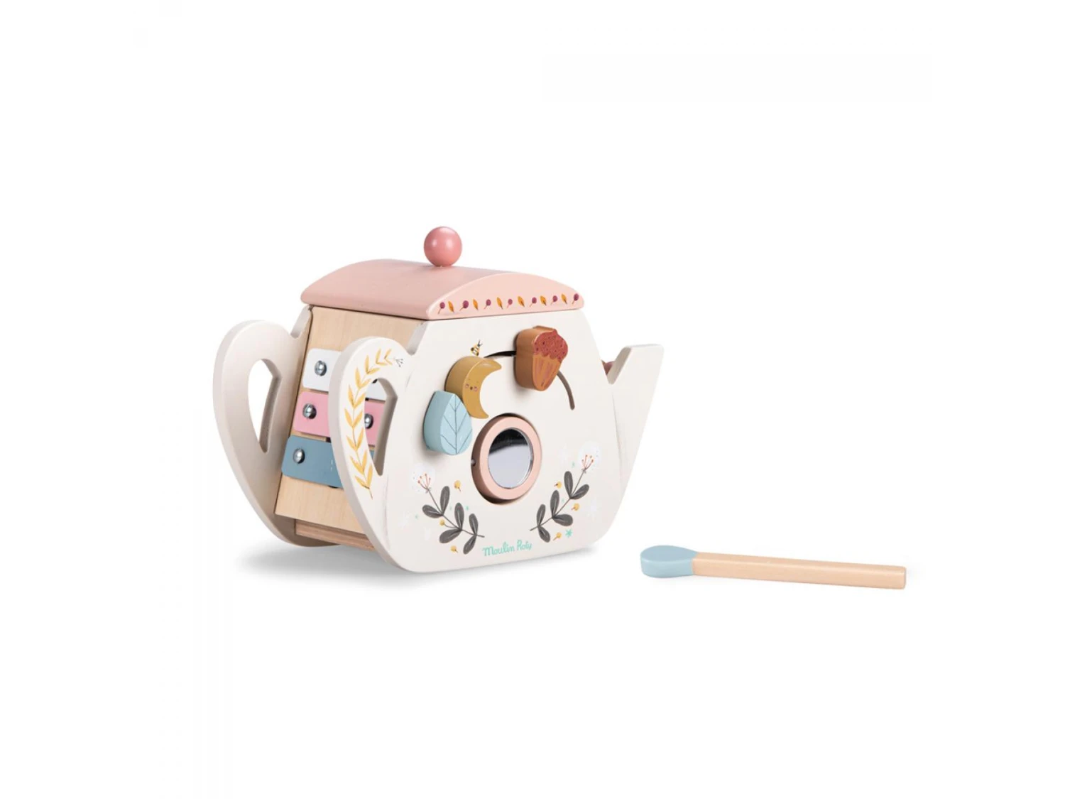Moulin Roty 715368 - Théière D'activités Après La Pluie 6 Moulin Roty 715368 - Théière D'activités Après La Pluie – Image 4