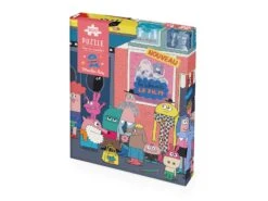 Moulin Roty 716441 - Puzzle Tous Au Cinoche ! (200 Pièces) Les Schmouks