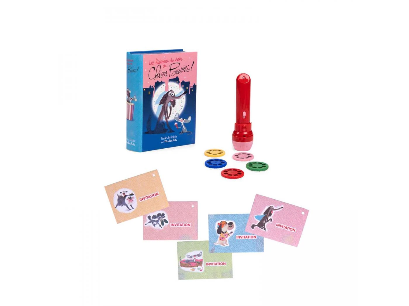 Moulin Roty 894377 - Lampe à Histoires Livre Chien Pourri Ecole Des Loisirs 4 Moulin Roty 894377 - Lampe à Histoires Livre Chien Pourri Ecole Des Loisirs – Image 2