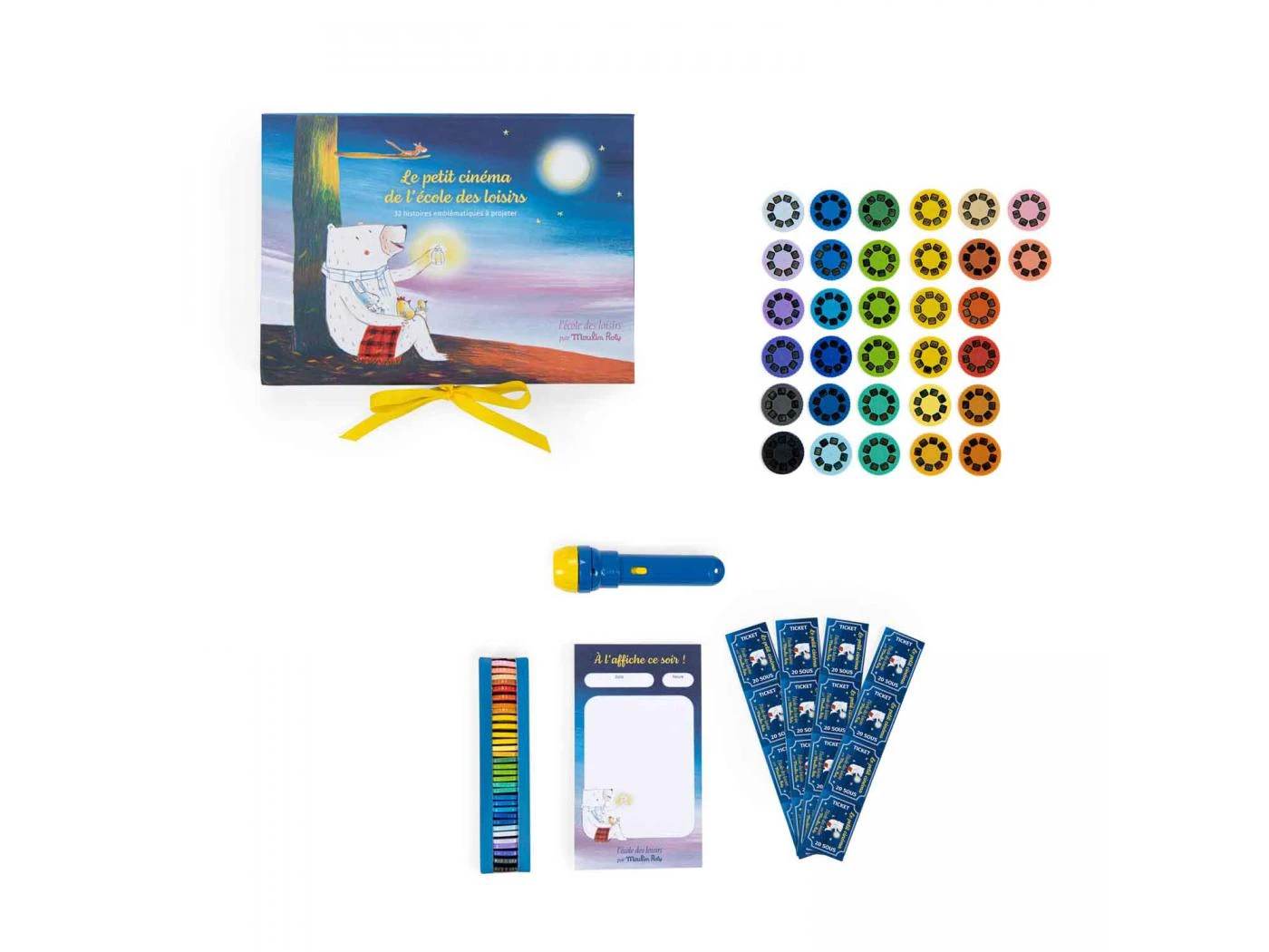 Moulin Roty 894378 - Coffret Cinéma Luxe (32 Disques) Ecole Des Loisirs 4 Moulin Roty 894378 - Coffret Cinéma Luxe (32 Disques) Ecole Des Loisirs – Image 2