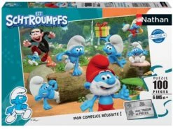 86149 - Puzzle 100 Pièces - La Grande Famille Des Schtroumpfs