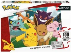 86774 - Puzzle 100 Pièces - Pikachu Et Les Pokémon