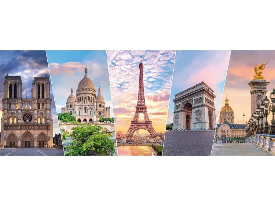 87255 - Puzzle Nathan 1000 Pièces - Les MoNathanumeNathants De Paris 4 87255 - Puzzle Nathan 1000 Pièces - Les MoNathanumeNathants De Paris – Image 2