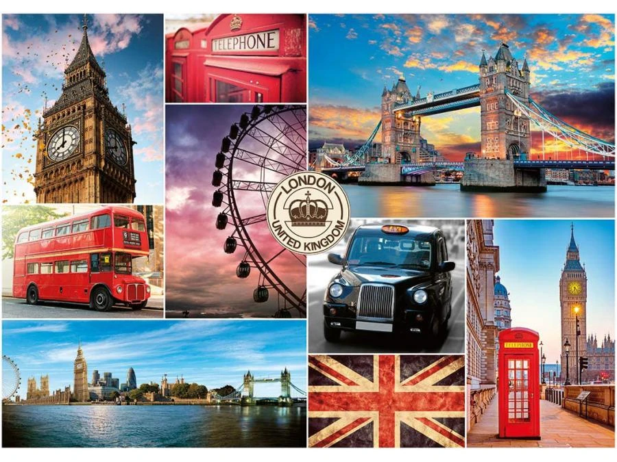 87632 - Puzzle Nathan 1000 Pièces - Visite De LoNathandres 4 87632 - Puzzle Nathan 1000 Pièces - Visite De LoNathandres – Image 2