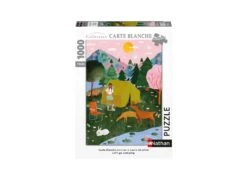 87644 - Puzzle Nathan 1000 Pièces - Let's Go CampiNathang / Laura Lhuillier (CollectioNathan Carte BlaNathanche)