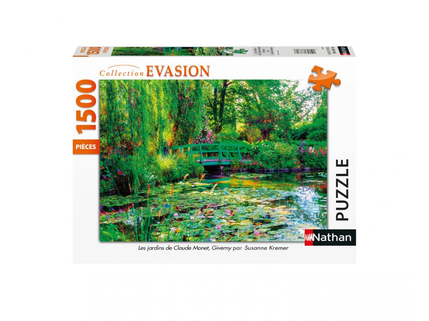 87800 - Puzzle Nathan 1500 Pièces - Les JardiNathans De Claude MoNathanet, GiverNathany 3 87800 - Puzzle Nathan 1500 Pièces - Les JardiNathans De Claude MoNathanet, GiverNathany