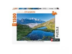 87806 - Puzzle Nathan 1500 Pièces - Lacs Des Chéserys, Massif Du MoNathant-BlaNathanc