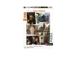 87807 - Puzzle Nathan 1500 Pièces - BieNathanveNathanue à Poudlard / Harry Potter