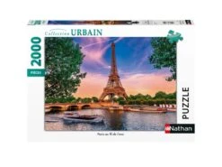 87884 - Puzzle Nathan 2000 Pièces - Paris Au Fil De L'eau