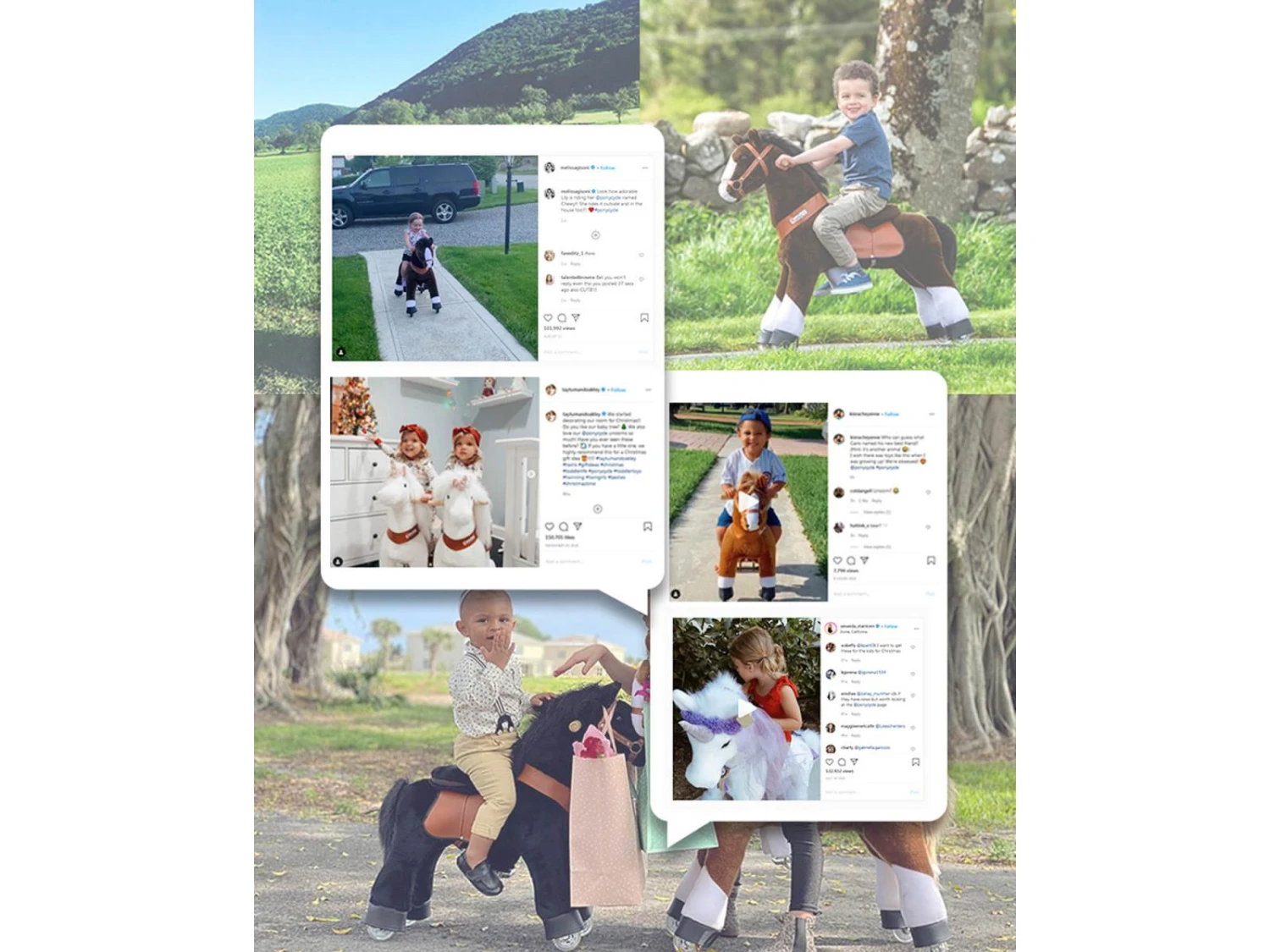 Ux321 - Ponycycle Cheval Marron Chocolat Avec Sabot Blanc, Frein Et Son à Monter Age 3-5 Ans - Hauteur Assise (cm) 48 16 Ux321 - Ponycycle Cheval Marron Chocolat Avec Sabot Blanc, Frein Et Son à Monter Age 3-5 Ans - Hauteur Assise (cm) 48 – Image 14