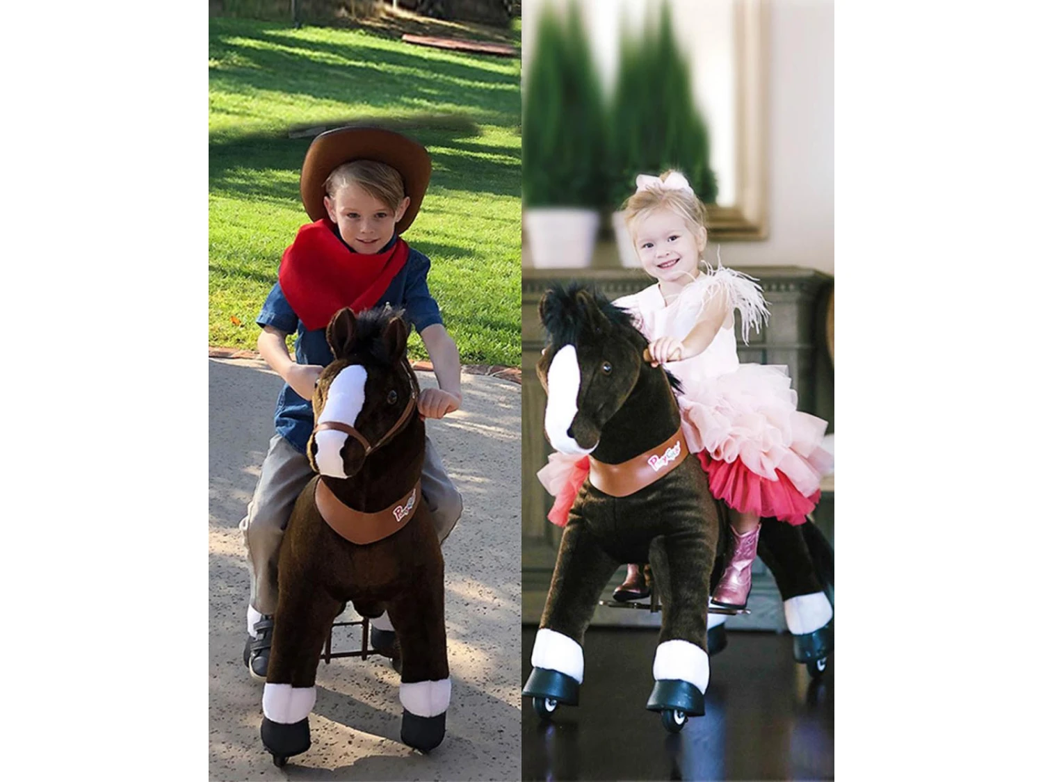 Ux321 - Ponycycle Cheval Marron Chocolat Avec Sabot Blanc, Frein Et Son à Monter Age 3-5 Ans - Hauteur Assise (cm) 48 21 Ux321 - Ponycycle Cheval Marron Chocolat Avec Sabot Blanc, Frein Et Son à Monter Age 3-5 Ans - Hauteur Assise (cm) 48 – Image 19