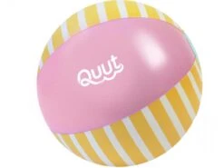 Quut 173540 - Ballon De Plage 30cm - Rose Banane