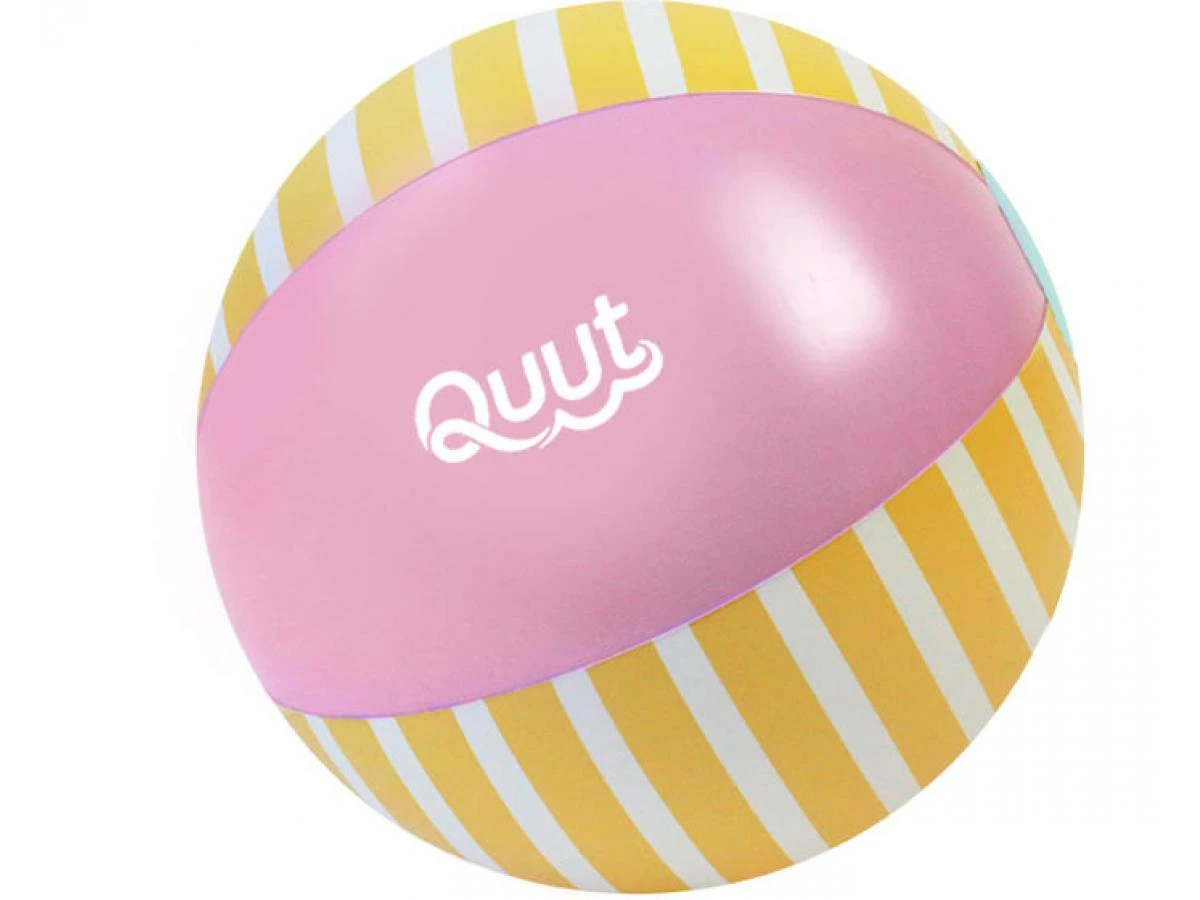 Quut 173540 - Ballon De Plage 30cm - Rose Banane 3 Quut 173540 - Ballon De Plage 30cm - Rose Banane