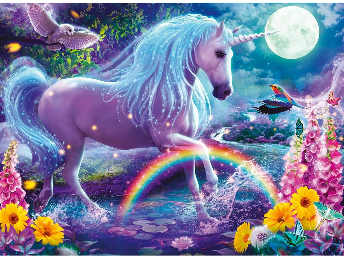 Ravensburger 12980 - Puzzles Enfants - Puzzle 100 Pièces XXL - Licorne Scintillante (Collection Paillettes) 3 Ravensburger 12980 - Puzzles Enfants - Puzzle 100 Pièces XXL - Licorne Scintillante (Collection Paillettes)