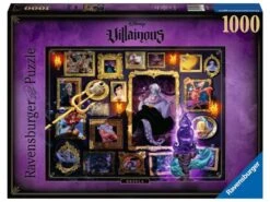 Ravensburger 15027 - Puzzles Adultes - Puzzle 1000 Pièces - Ursula (Collection Disney Villainous)