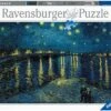 Ravensburger 15614 - Puzzles Adultes - Puzzle 1000 Pièces Art Collection - La Nuit étoilée Sur Le Rhône / Vincent Van Gogh -Born To Be Kids ravensburger 15614 puzzles adultes puzzle 1000 pieces art collection la nuit etoilee sur le rhone vincent van gogh 1400