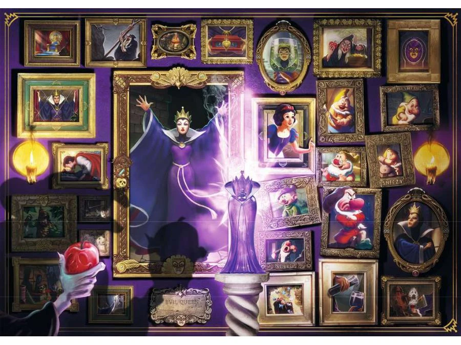 Ravensburger 16520 - Puzzles Adultes - Puzzle 1000 Pièces - La Méchante Reine-Sorcière (Collection Disney Villainous) 4 Ravensburger 16520 - Puzzles Adultes - Puzzle 1000 Pièces - La Méchante Reine-Sorcière (Collection Disney Villainous) – Image 2