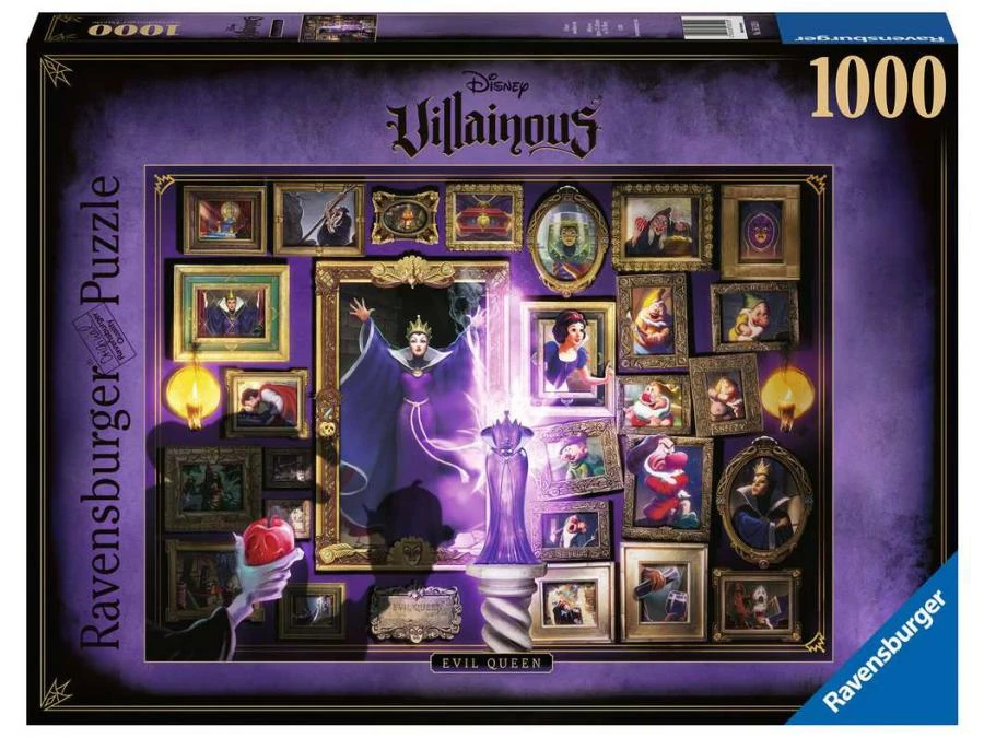 Ravensburger 16520 - Puzzles Adultes - Puzzle 1000 Pièces - La Méchante Reine-Sorcière (Collection Disney Villainous) 3 Ravensburger 16520 - Puzzles Adultes - Puzzle 1000 Pièces - La Méchante Reine-Sorcière (Collection Disney Villainous)