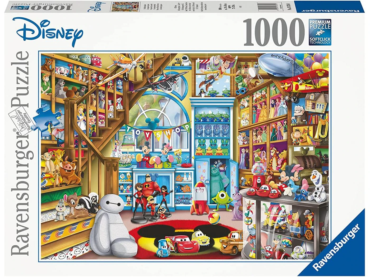 Ravensburger 16734 - Puzzles Adultes - Puzzle 1000 Pièces - Le Magasin De Jouets / Disney 3 Ravensburger 16734 - Puzzles Adultes - Puzzle 1000 Pièces - Le Magasin De Jouets / Disney