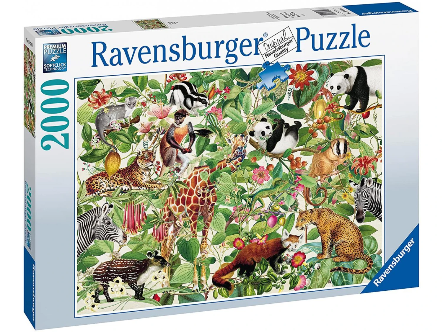 Ravensburger 16824 - Puzzles Adultes - Puzzle 2000 Pièces - Jungle 5 Ravensburger 16824 - Puzzles Adultes - Puzzle 2000 Pièces - Jungle – Image 3