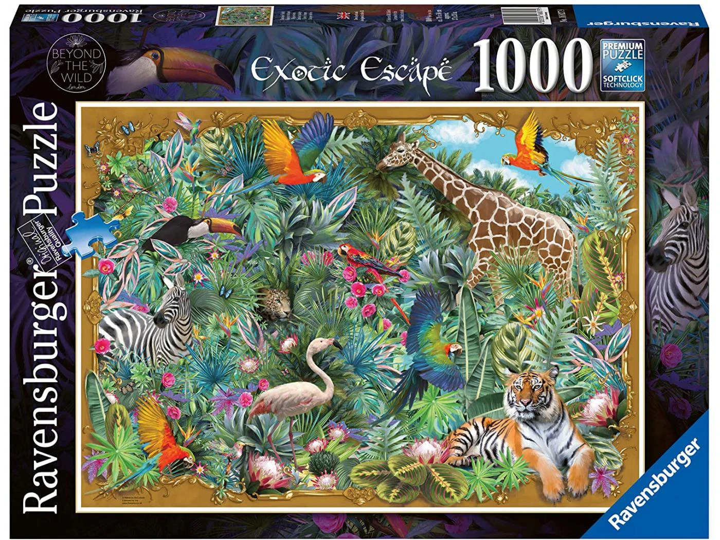 Ravensburger 16827 - Puzzles Adultes - Puzzle 1000 Pièces - Evasion Exotique 3 Ravensburger 16827 - Puzzles Adultes - Puzzle 1000 Pièces - Evasion Exotique