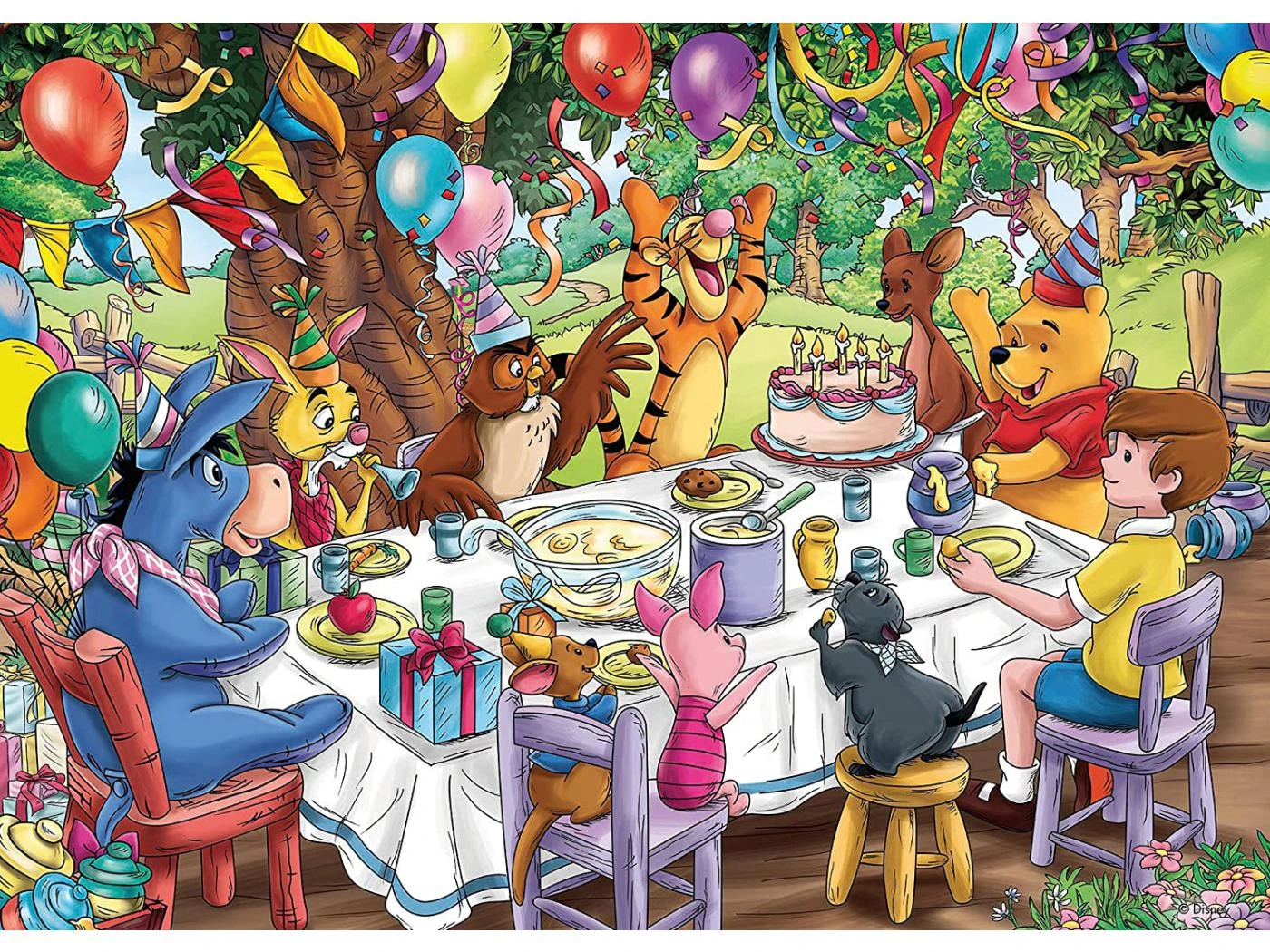 Ravensburger 16850 - Puzzles Adultes - Puzzle 1000 Pièces - Winnie L'Ourson (Collection Disney) 4 Ravensburger 16850 - Puzzles Adultes - Puzzle 1000 Pièces - Winnie L'Ourson (Collection Disney) – Image 2