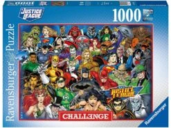 Ravensburger 16884 - Puzzles Adultes - Puzzle 1000 Pièces - DC Comics (Challenge Puzzle)