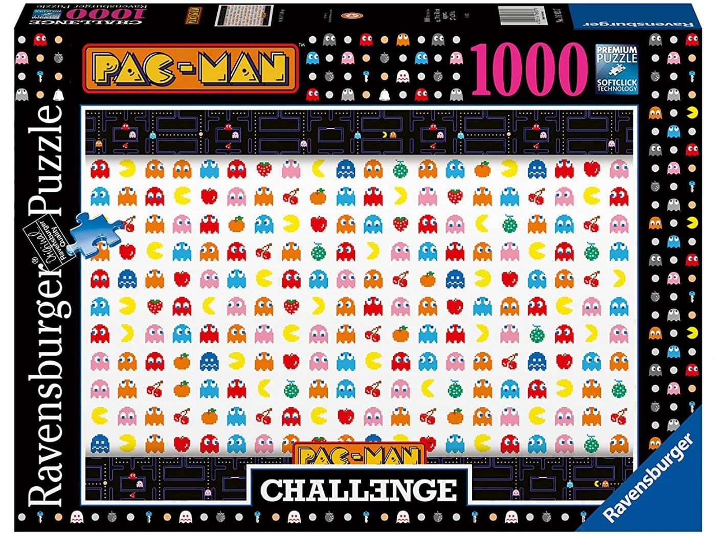 Ravensburger 16933 - Puzzles Adultes - Puzzle 1000 Pièces - Pac-Man (Challenge Puzzle) 3 Ravensburger 16933 - Puzzles Adultes - Puzzle 1000 Pièces - Pac-Man (Challenge Puzzle)