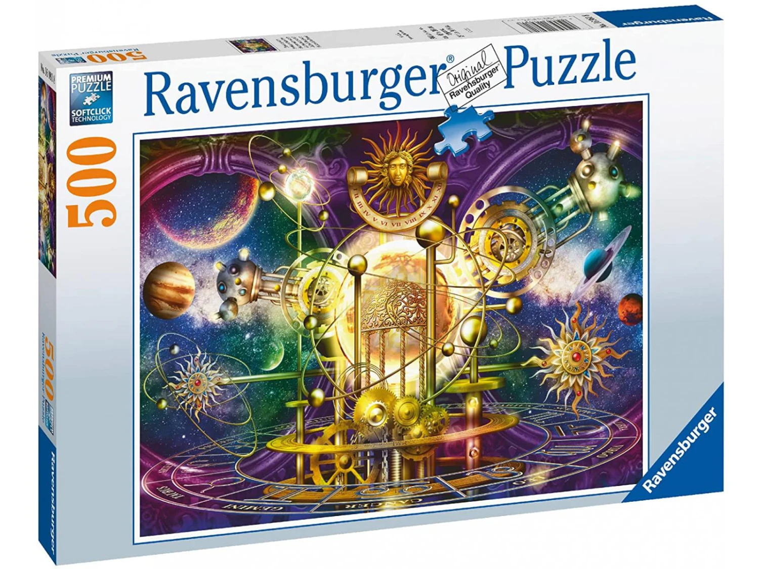 Ravensburger 16981 - Puzzles Adultes - Puzzle 500 Pièces - Système Solaire Doré 5 Ravensburger 16981 - Puzzles Adultes - Puzzle 500 Pièces - Système Solaire Doré – Image 3