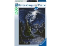 Ravensburger 17105 - Puzzles Adultes - Puzzle 1500 Pièces - Le Dragon Bleu