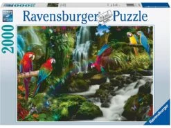 Ravensburger 17111 - Puzzles Adultes - Puzzle 2000 Pièces - Le Paradis Des Perroquets