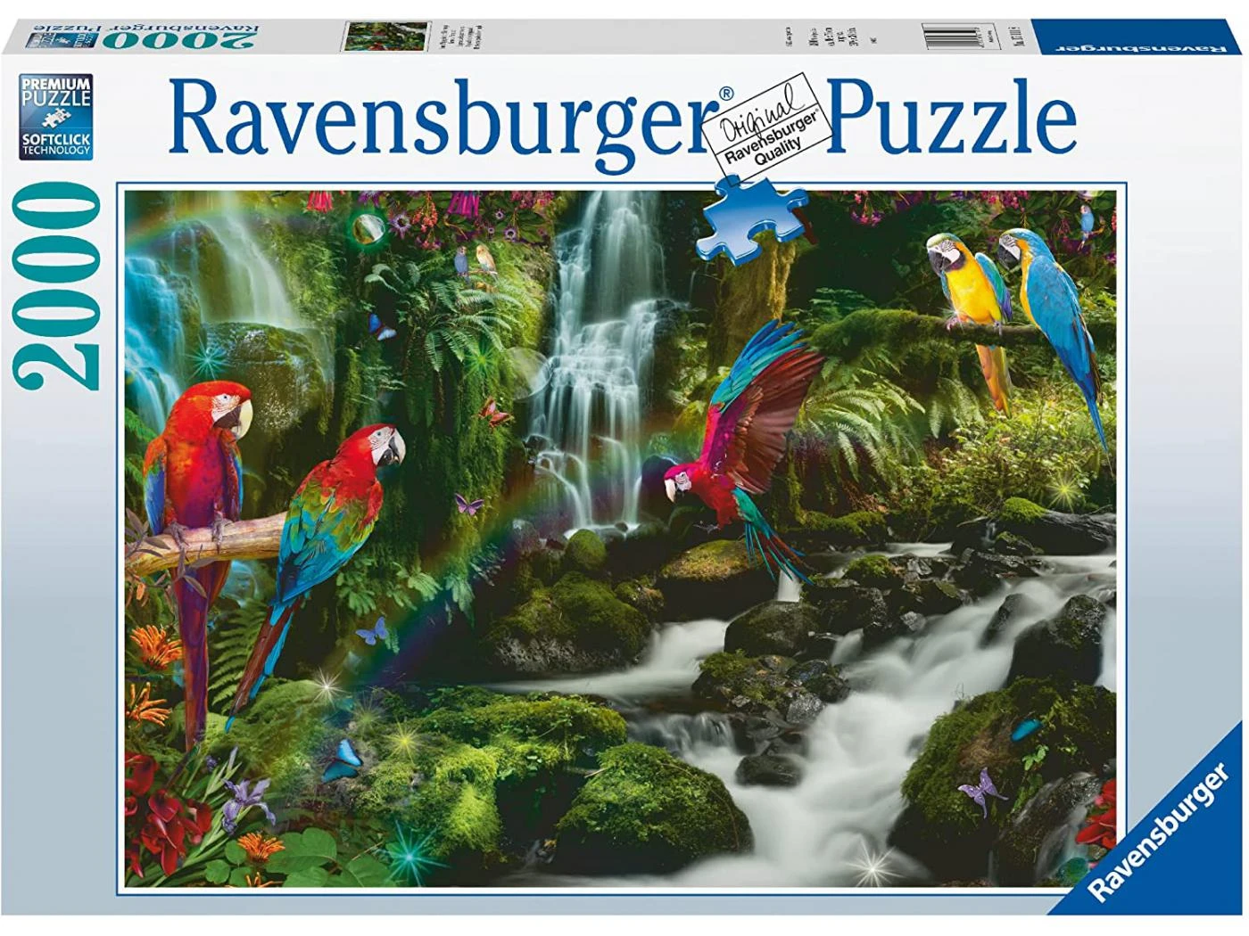 Ravensburger 17111 - Puzzles Adultes - Puzzle 2000 Pièces - Le Paradis Des Perroquets 3 Ravensburger 17111 - Puzzles Adultes - Puzzle 2000 Pièces - Le Paradis Des Perroquets