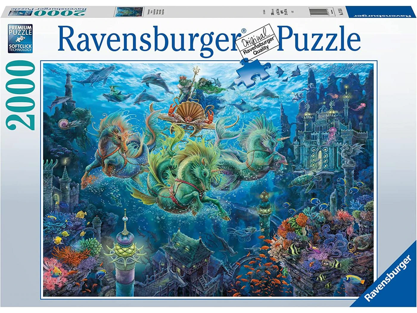 Ravensburger 17115 - Puzzles Adultes - Puzzle 2000 Pièces - Sous L'eau 3 Ravensburger 17115 - Puzzles Adultes - Puzzle 2000 Pièces - Sous L'eau