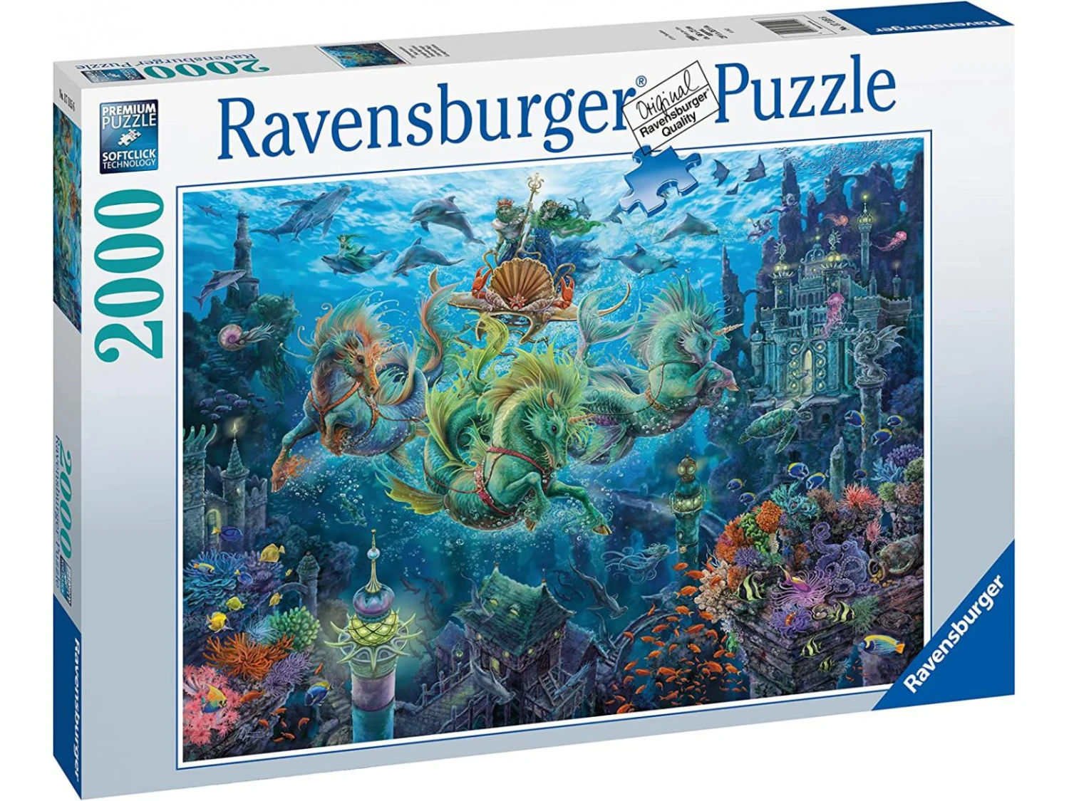 Ravensburger 17115 - Puzzles Adultes - Puzzle 2000 Pièces - Sous L'eau 4 Ravensburger 17115 - Puzzles Adultes - Puzzle 2000 Pièces - Sous L'eau – Image 2