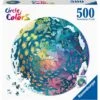 Ravensburger 17170 - Puzzles Adultes - Puzzle Rond 500 Pièces - Océan (Circle Of Colors)