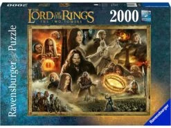 Ravensburger 17294 - Puzzles Adultes - Puzzle 2000 Pièces - Les Deux Tours / Le Seigneur Des Anneaux