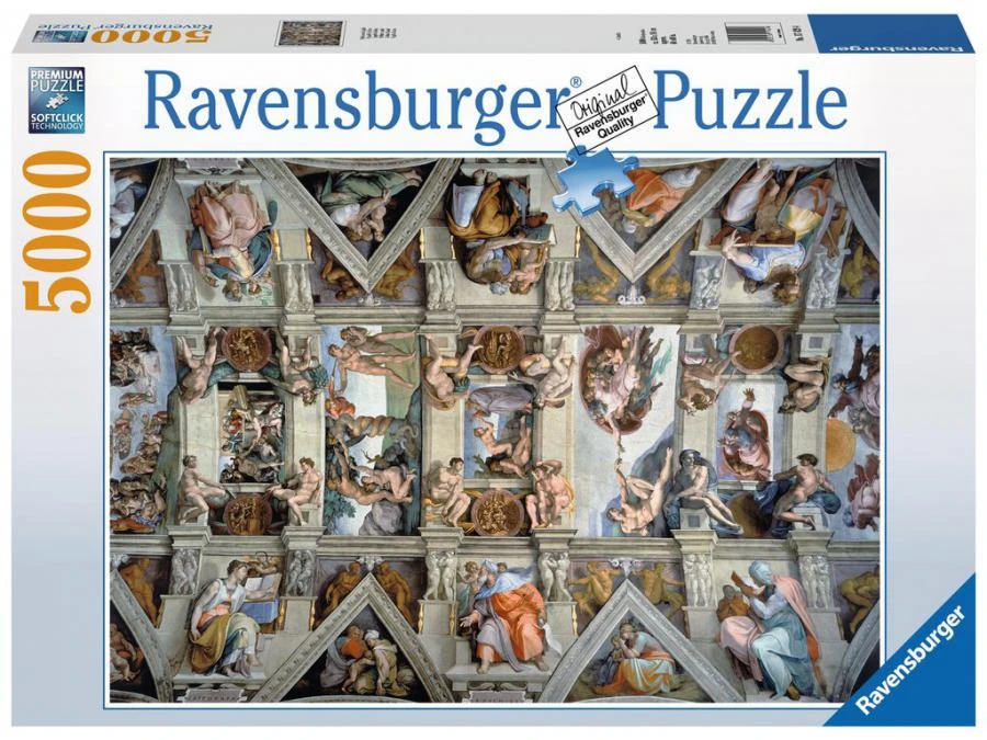 Ravensburger 17429 - Puzzles Adultes - Puzzle 5000 Pièces - Chapelle Sixtine 3 Ravensburger 17429 - Puzzles Adultes - Puzzle 5000 Pièces - Chapelle Sixtine