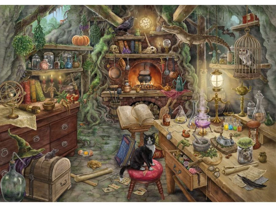 Ravensburger 19958 - Puzzles Adultes - Escape Puzzle - Cuisine De Sorcière 4 Ravensburger 19958 - Puzzles Adultes - Escape Puzzle - Cuisine De Sorcière – Image 2