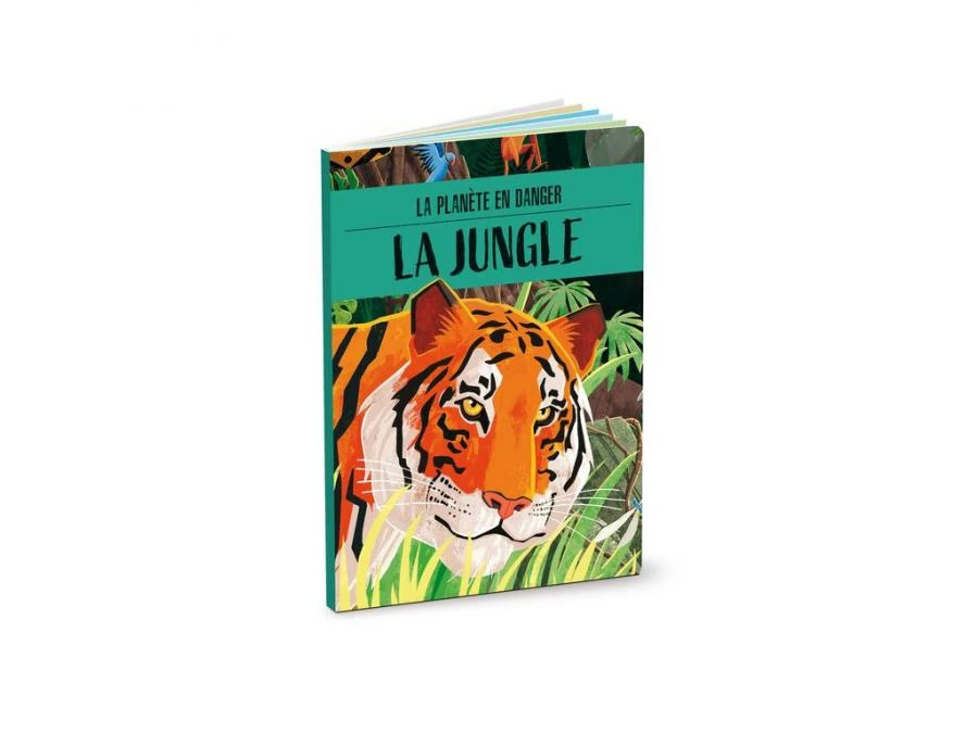 304536 - Livre Et Puzzle La Planète En Danger - La Jungle 4 304536 - Livre Et Puzzle La Planète En Danger - La Jungle – Image 2